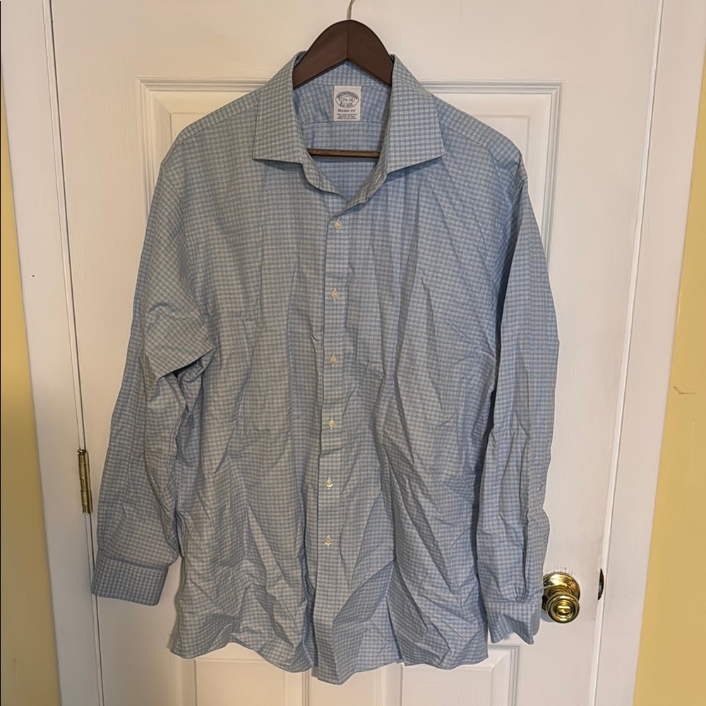 Brooks Brothers Blue Casual Button Down Shirt